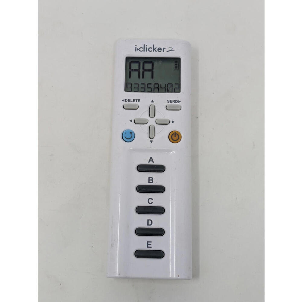 iClicker 2 Student Classroom Response System Remote Control - Tested & Working